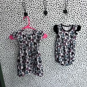 Disney Inspired Leopard Print Mickey Mouse Sibling Sister Set perfect for WDW